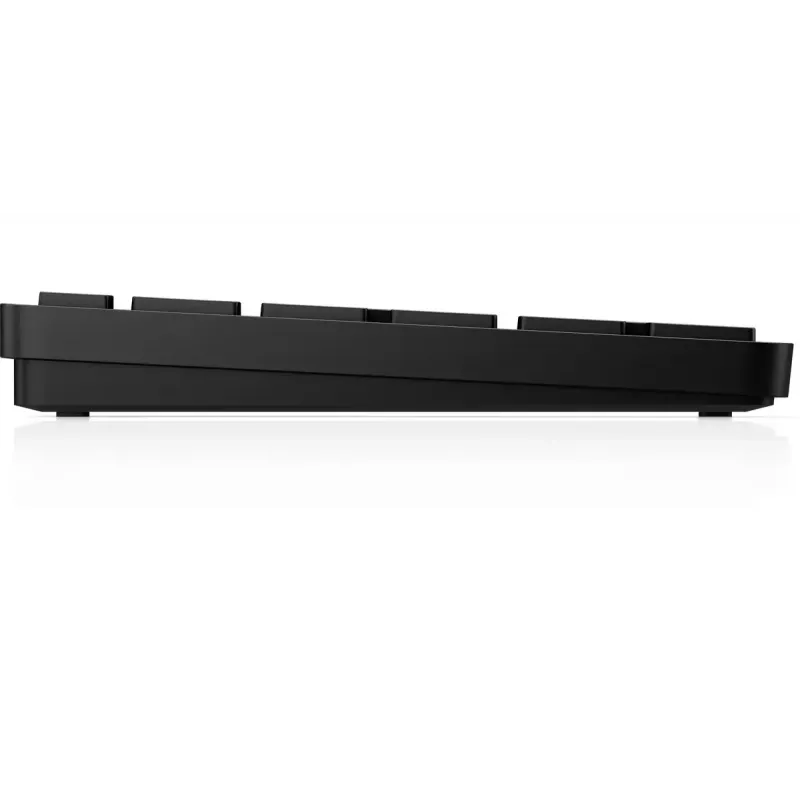 Teclado programável sem fios tamanho completo HP 450 – RF Wireless + USB, preto
