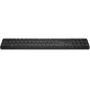 Teclado programável sem fios tamanho completo HP 450 – RF Wireless + USB, preto