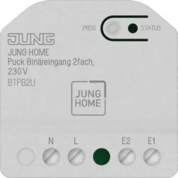 Jung BT P B2 U JUNG HOME Puck entrada binária 2x 230 V ~ TE (BTPB2U)