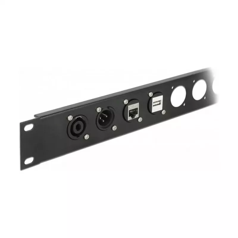 Conector fêmea BNC DELOCK 86788, preto, 26×31,4×31 mm