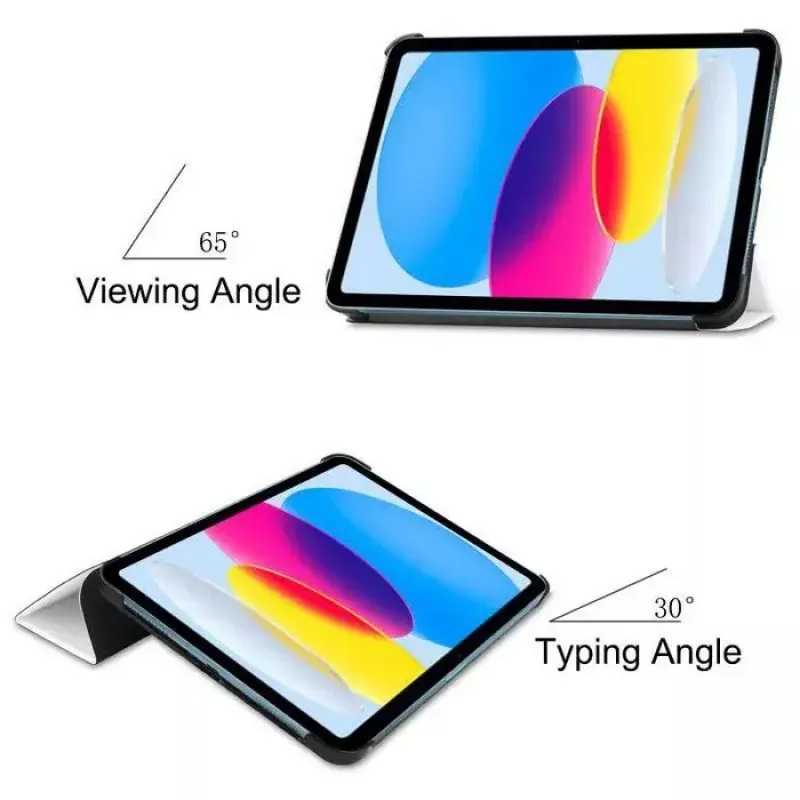 Capa para tablet CoreParts TABX-IP10-COVER6 — Capa flip para Apple iPad (2022), 27,7 cm (10,9 polegadas), 2 modos de suporte, Branco