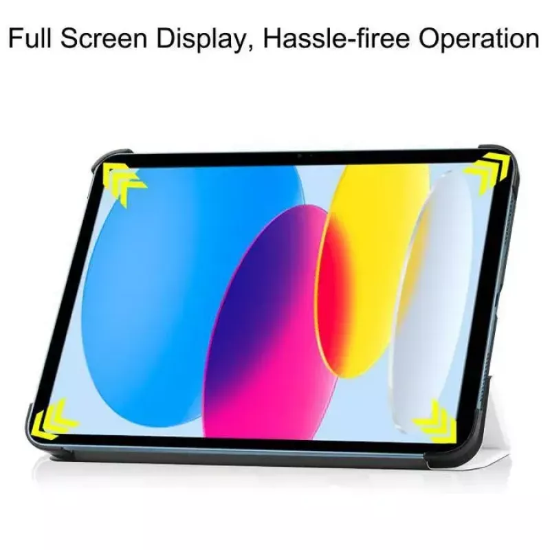 Capa para tablet CoreParts TABX-IP10-COVER6 — Capa flip para Apple iPad (2022), 27,7 cm (10,9 polegadas), 2 modos de suporte, Branco