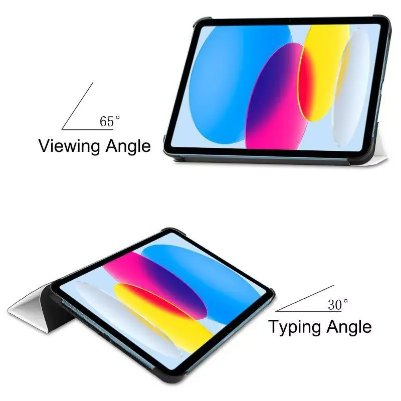 Capa para tablet CoreParts TABX-IP10-COVER6 — Capa flip para Apple iPad (2022), 27,7 cm (10,9 polegadas), 2 modos de suporte, Branco