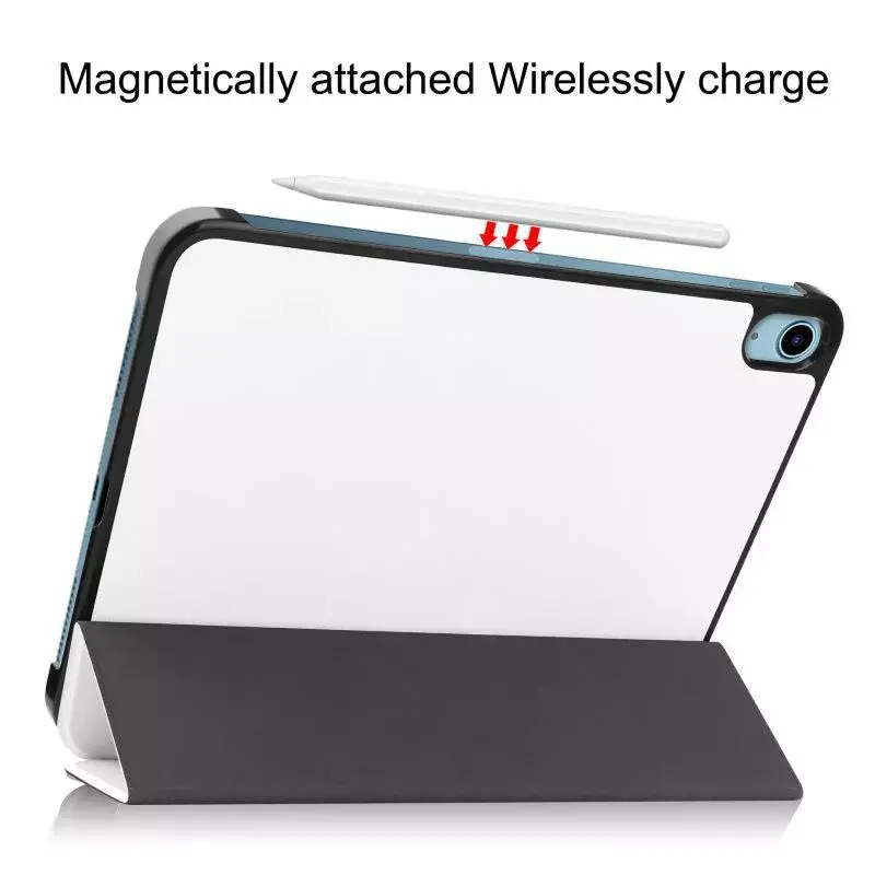Capa para tablet CoreParts TABX-IP10-COVER6 — Capa flip para Apple iPad (2022), 27,7 cm (10,9 polegadas), 2 modos de suporte, Branco