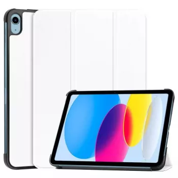 Capa para tablet CoreParts TABX-IP10-COVER6 — Capa flip para Apple iPad (2022), 27,7 cm (10,9 polegadas), 2 modos de suporte, Branco