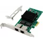 Placa de rede MicroConnect I350-T2 PCIe x1 Dual Port 1GbE