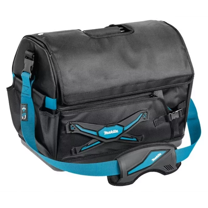 Mala de ferramentas Makita E-05446 Preto, Azul Plástico, Poliéster, Aço