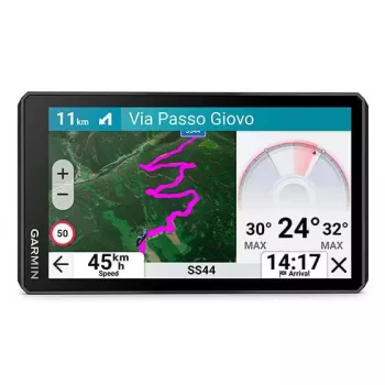 Navegador GPS para mota Garmin zumo XT3, 15,2 cm (6 polegadas) ecrã tátil TFT, 64 GB, IPX7/IP6X, Bluetooth, Wi-Fi