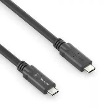 Cabo USB4 Gen 2x2 PureLink PI6600-030 USB‑C para USB‑C 3 m, 20 Gbit/s, blindagem magnética, preto