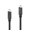 Cabo USB4 Gen 2x2 PureLink PI6600-030 USB‑C para USB‑C 3 m, 20 Gbit/s, blindagem magnética, preto