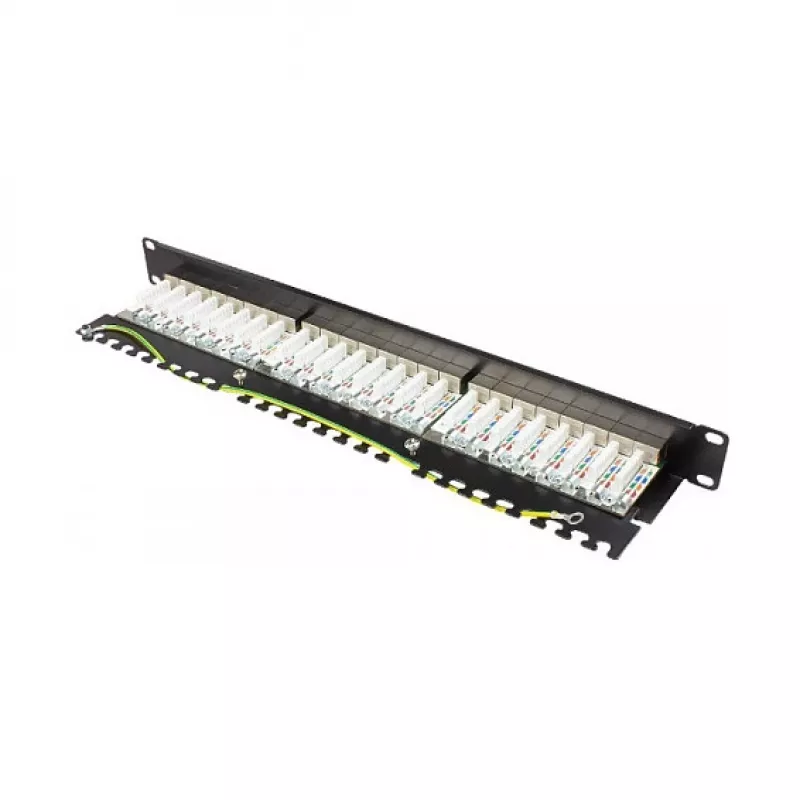 Alcasa GC-N0139 - Gigabit Ethernet - RJ45 - Cat6 - 22/26 - preto - aço (GC-N0139)