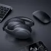 Headset HAVIT HVBT-H630BT headset Bluetooth sem fios com arco de cabeça, 20–20000 Hz, circum-aural, USB-C, preto