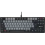 Teclado mecânico Cherry KC 500 MX LP TKL — interruptores MX Low-Profile, Tenkeyless, layout US, Ivory