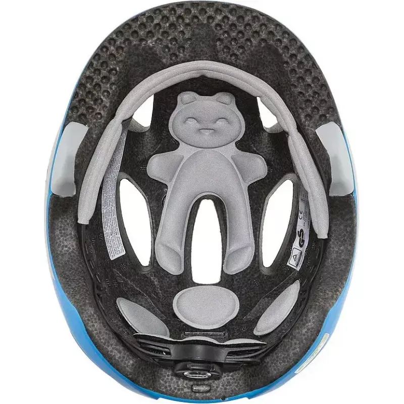 Capacete de proteção UVEX oyo style azul, verde - construção de casco rígido, capacete de bicicleta para criança