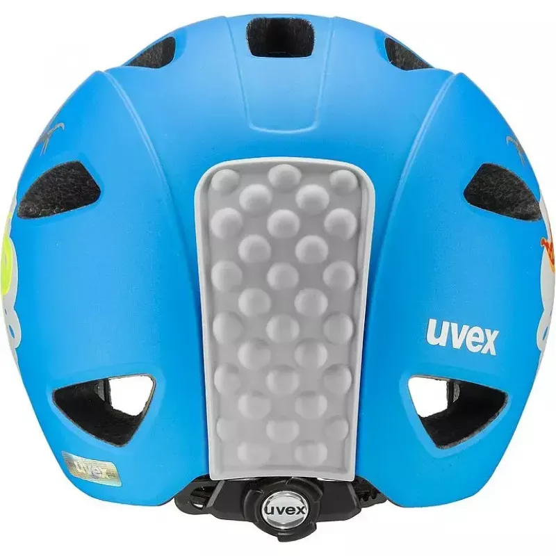 Capacete de proteção UVEX oyo style azul, verde - construção de casco rígido, capacete de bicicleta para criança