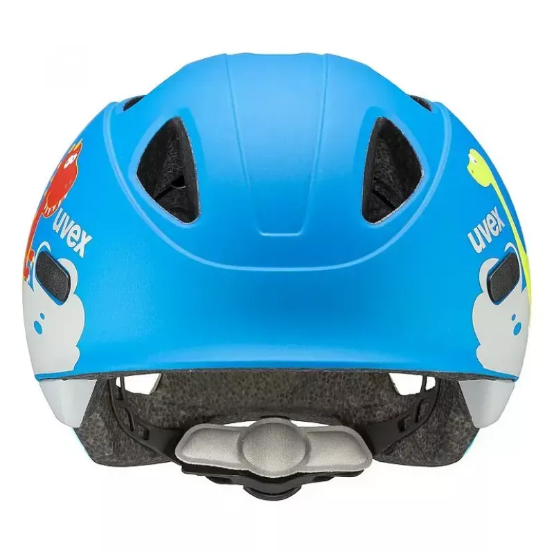 Capacete de proteção UVEX oyo style azul, verde - construção de casco rígido, capacete de bicicleta para criança
