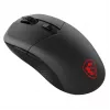 Rato gaming MSI VERSA 300 WIRELESS 8K, ambidestro, ótico, 2600 DPI, 6 botões, preto