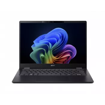 Portátil Acer TravelMate P6 14 AI TMP614-54T com Intel Ultra 5, 16 GB RAM, 512 GB SSD, Windows 11 Pro, bateria 226-V
