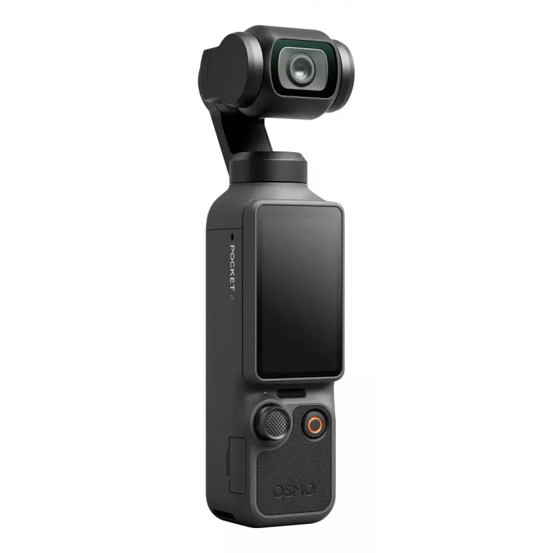 Câmara com gimbal DJI Osmo Pocket 4 — vídeo 4K Ultra HD, fotos 37 MP, Wi-Fi, preto