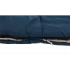 Saco-cama Outwell Contour Lux 190 cm, sintético, fecho de correr à esquerda, azul-escuro