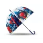 Guarda-chuva manual transparente Kids Euroswan Spiderman – guarda-chuva transparente para criança com estampa Spiderman