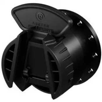 Adaptador QR universal Asetek SimSports USB-A com 70 mm e 50,8 mm de distância entre furos – preto