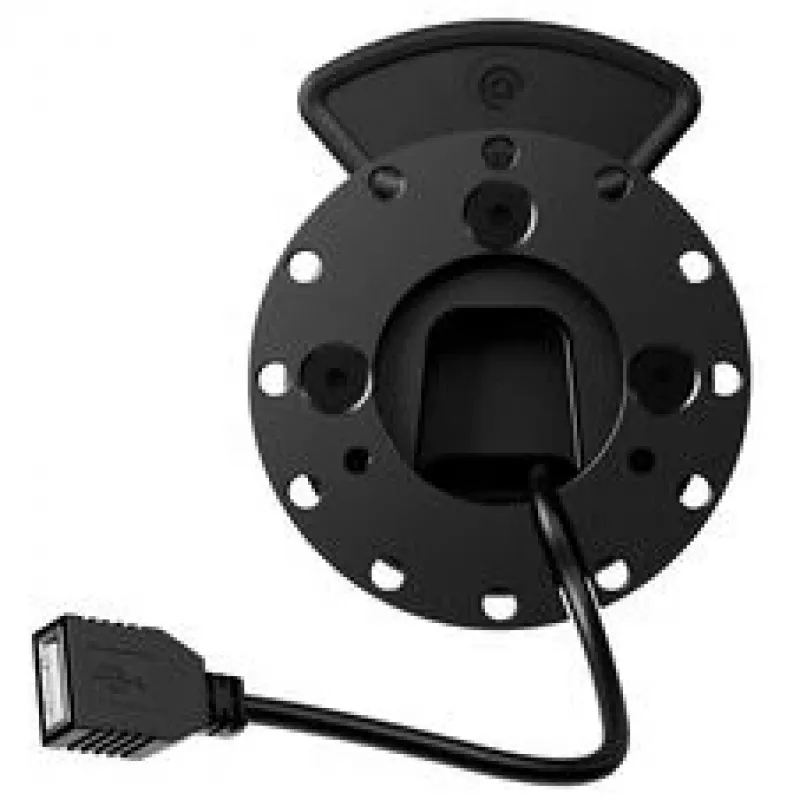 Adaptador QR universal Asetek SimSports USB-A com 70 mm e 50,8 mm de distância entre furos – preto
