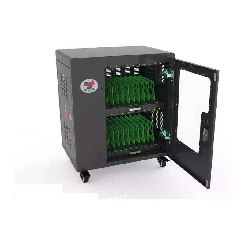 Carrinho de carregamento para tablets GoodConnections ANTARES T20 desinfeção UVC preto