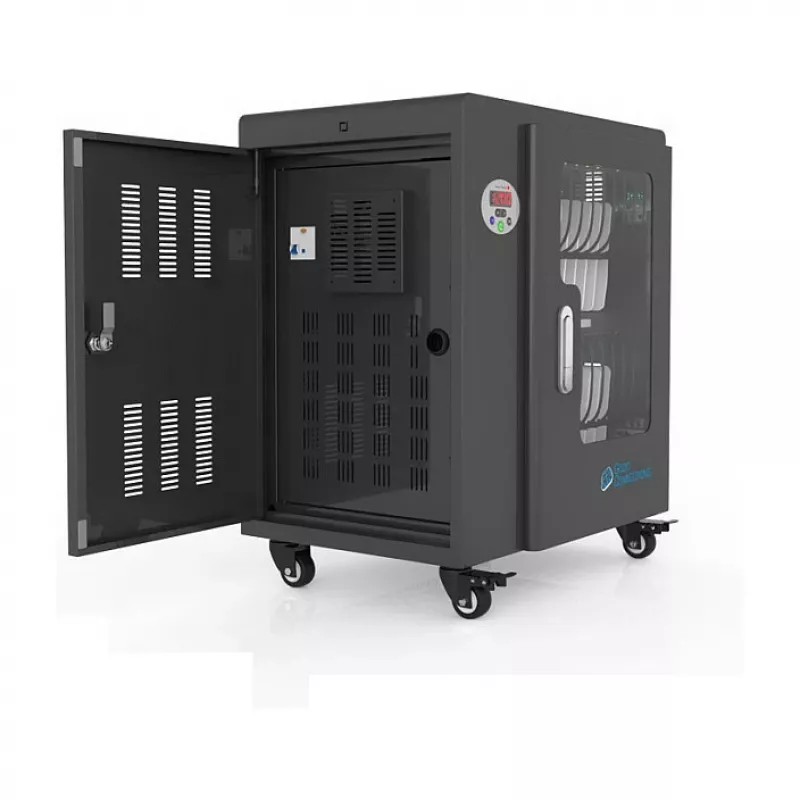 Carrinho de carregamento para tablets GoodConnections ANTARES T20 desinfeção UVC preto