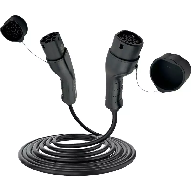 InLine 16272I Cabo de carregamento para veículos elétricos, Tipo 2, 11 kW, 3 fases, 2,5 m