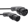 InLine 16283S cabo de carregamento para veículos elétricos, Type 2, 22 kW, trifásico, 3m cabo espiral