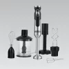 Batedor de mão Maestro MR-567 preto aço inoxidável