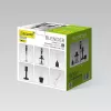 Batedor de mão Maestro MR-567 preto aço inoxidável