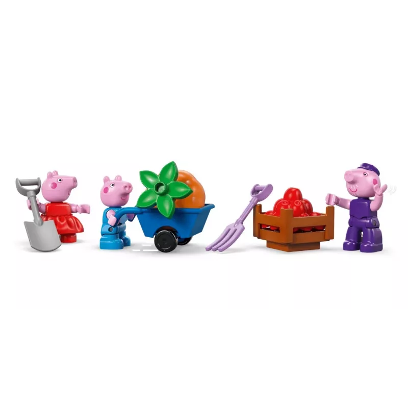 DUPLO Peppa Pig 10461 jardim e estufa do Avô Pig blocos de construção