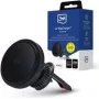 Suporte magnético para automóvel 3MK Car MagCharger – suporte magnético para telemóvel no automóvel, carregador sem fios universal compatível com dispositivos MagSafe