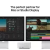 Monitor Apple Studio Display XDR 27 polegadas 5K Ultra HD LED, vidro standard, suporte ajustável em inclinação e altura, prateado