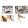 Suporte para portátil Sigel Eyestyle SA207 bambu bege – elevação de madeira ajustável para portátil