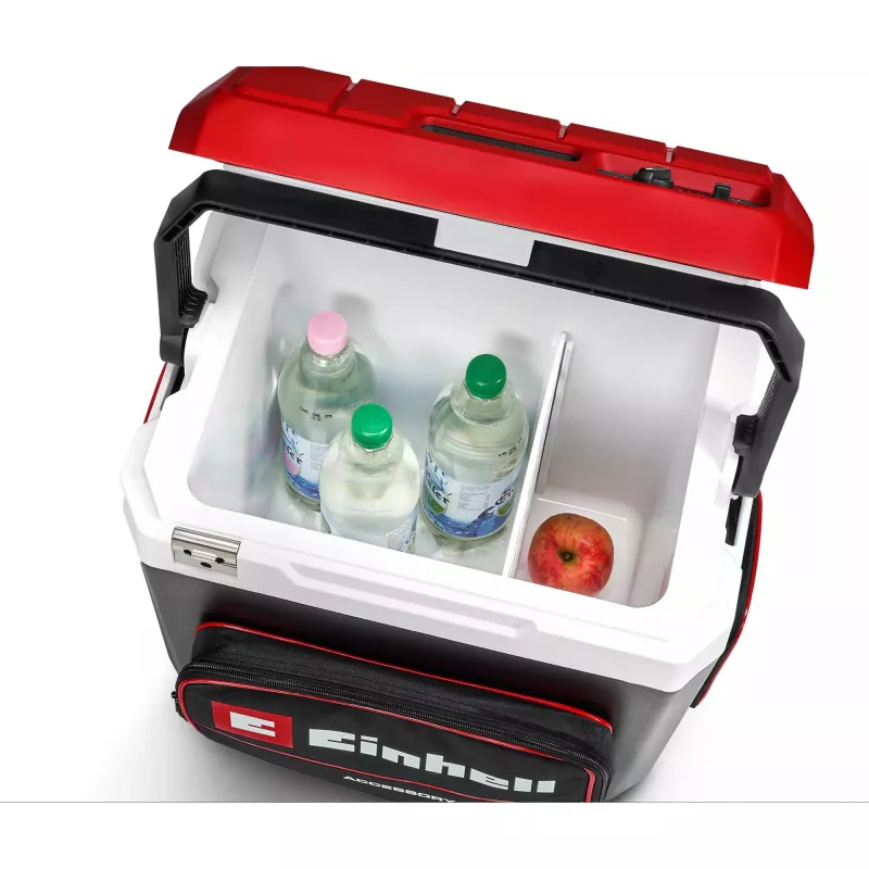 Arca frigorífica Einhell TE-COL 18/27 Li‑Solo 27 L a bateria/elétrica, arrefecimento 20–60 °C, bolsa frontal