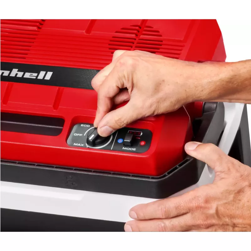 Arca frigorífica Einhell TE-COL 18/27 Li‑Solo 27 L a bateria/elétrica, arrefecimento 20–60 °C, bolsa frontal