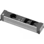 Bachmann POWER FRAME régua de tomadas, 3 saídas, 10 cm, entrada GST18i3, preto