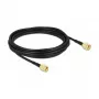 Cabo de antena DeLOCK RP-SMA macho para RP-SMA macho LMR/CFD100 5 m