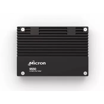SSD | MICRON | Série SSD 9550 PRO | 15,36 TB | PCIe Gen5 | NVMe | Tecnologia NAND Flash 3D TLC | Velocidade de escrita 10000 MByte/s | Velocidade de leitura 14000 MByte/s | Formato and2 | MTF