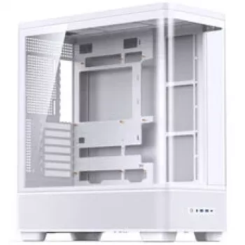 Caixa Jonsbo TK-5, Midi-Tower, ATX, vidro temperado – branco