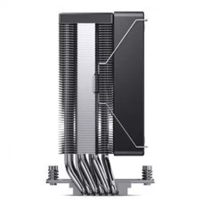 Dissipador de CPU Jonsbo CR-1000 MAX V2 — dissipador de ar com ventoinha PWM, preto