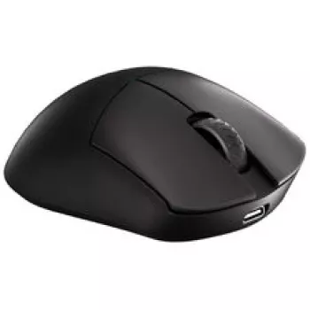 Rato gaming Lamzu Paro – taxa de polling de 8 kHz, 2,4 GHz wireless, preto