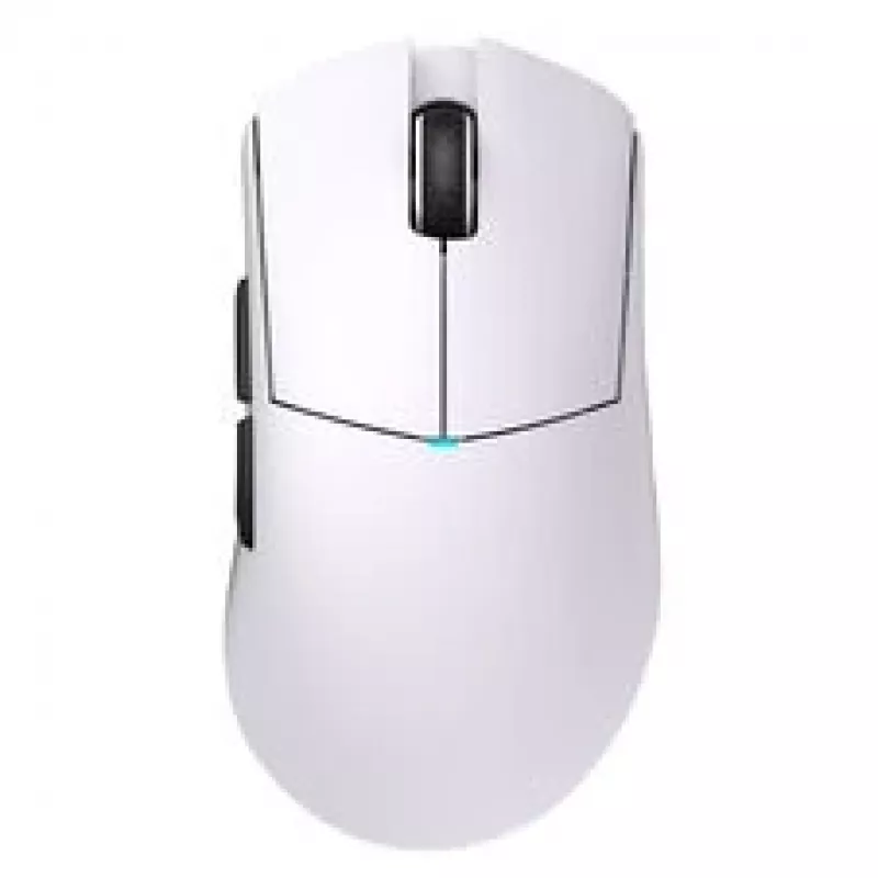 Rato gaming Lamzu Paro — taxa de polling de 8 kHz, 2,4 GHz wireless, branco