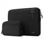Capa-mala de proteção Inateck LB01011 para portáteis até 38,9 cm (15,3 polegadas) – preto, 1 bolso frontal