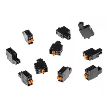 Conector de cabo AXIS 5505-261, 2 polos, passo 2,5 mm, cinzento, pack de 10