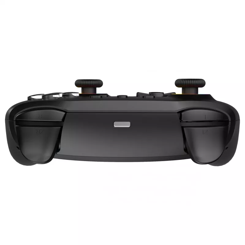 Comando Deltaco GAM-198 preto — Bluetooth e USB (Type-C) para Nintendo Switch, Switch 2, Switch OLED, Android, PC
