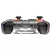 Comando Deltaco Gaming GAM-198-T transparente Bluetooth/USB USB-C para Nintendo Switch, Switch 2, Switch OLED, Android, PC